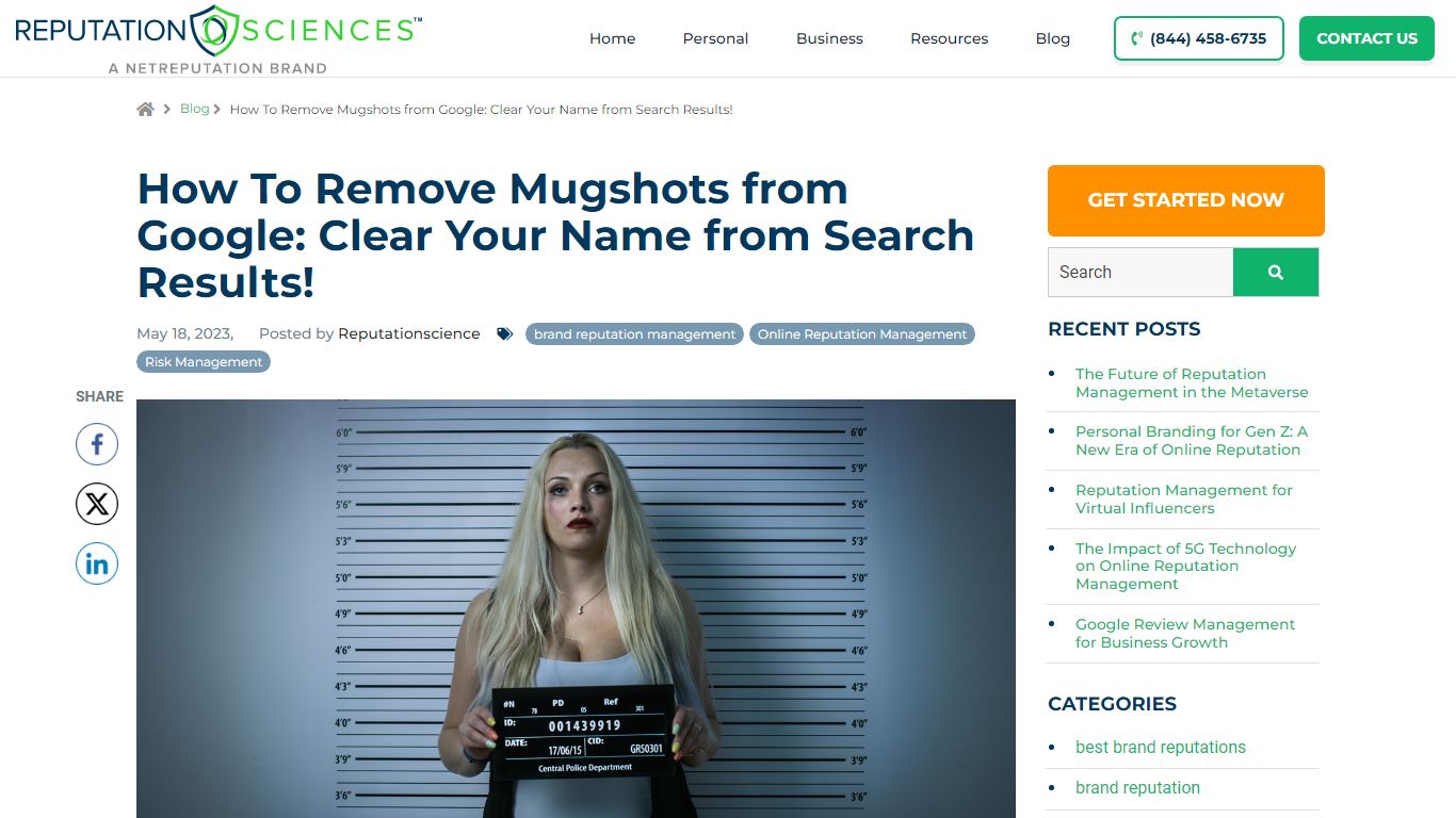 Remove Mugshots from Google: Step-by-Step Guide - Reputation Sciences