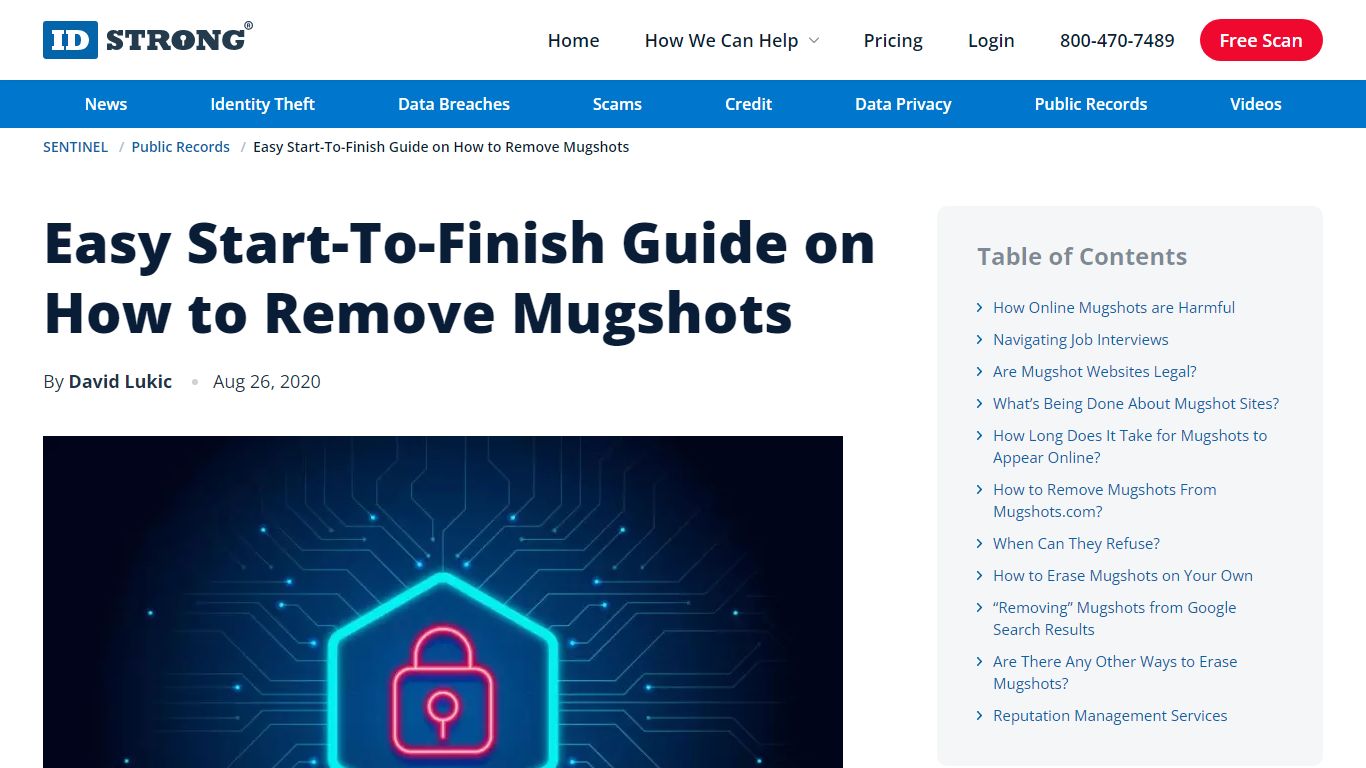 Mugshot Removal Guide: How to Find Your Mugshots - IDStrong